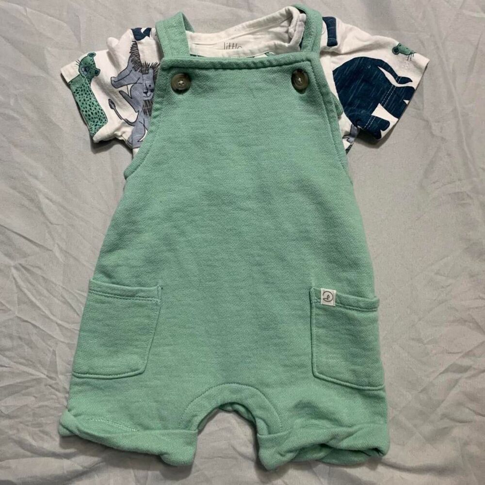 Carter's Little Planet Overalls with Shirt